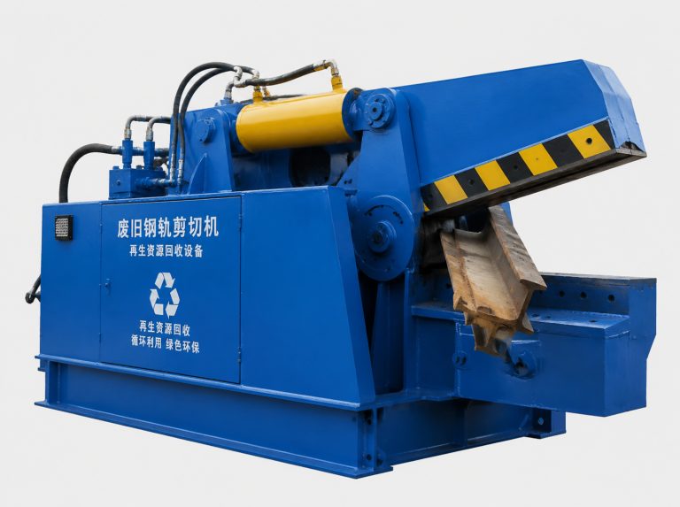 废旧铁轨双缸液压剪